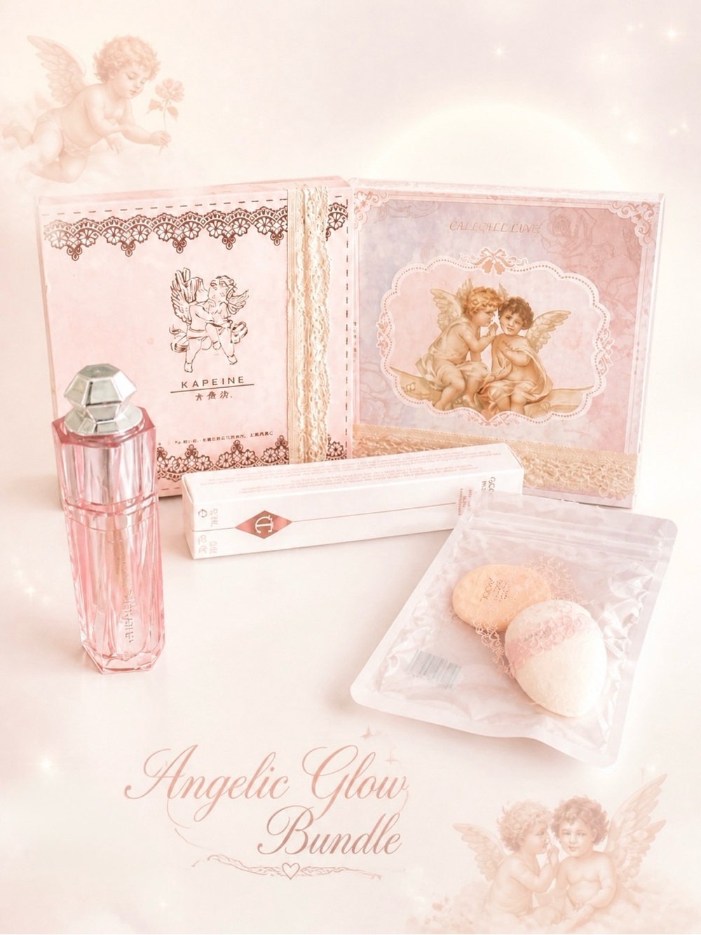 NWT Angelic Glow 6 Piece Beauty Set